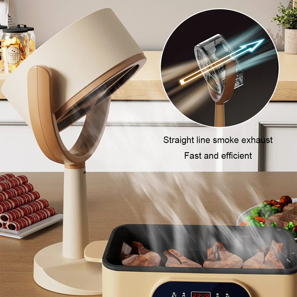 Compact BBQ Smoke Extractor