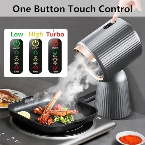 Quiet Portable smoke extractor Hood